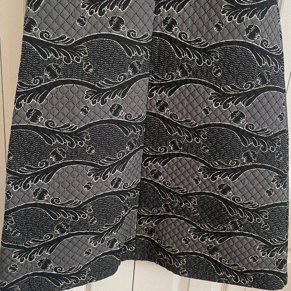 Antonio Melani x Jennifer Sumko Schawn Scroll Print Quilting Square Neck Dress 0